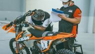 The administrative checks and scrutineering for the vehicles was conducted yesterday. 
