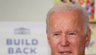 U.S. President Joe Biden delivers remarks promoting his 