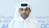 Chairman of the Local Organising Committee of 57th ISOCARP Congress, Eng. Mubarak Al Nuaimi, addressing the press conference, yesterday.  