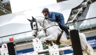 Mohammed Saeed Haidan guides Miss Chili over a fence. 