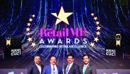 Lulu Hypermarket officials at the RetailME Awards, recently. 