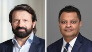 Christophe Gaussin, CEO of Gaussin Group (left) and Ranjeev Menon, Group CEO of GWC (right)