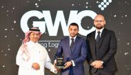 GWC’s Chief Financial Officer Hicham Nedjari receiving the Award recently. 