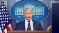 File photo of Anthony Fauci, President Joe Biden’s top pandemic medical adviser