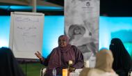 Participants during the forum ‘Our Feelings’ for foster mothers.