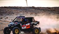 Ahmed Al Kuwari in action during the Qatar event last year.
