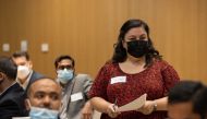 Participants at a workshop organised by the Supreme Committee for Delivery & Legacy.