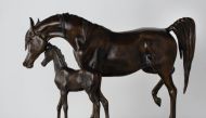  McKinney’s Gentle Bond sculpture