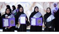 Winners of 15th Education Excellence Award at the awards ceremony.
Pics: Rajan