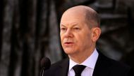 German Chancellor Olaf Scholz. REUTERS/Ronen Zvulun
