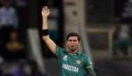 FILE PHOTO: Pakistan's Shaheen Shah Afridi reacts REUTERS/Hamad I Mohammed
