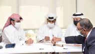 Officials during the event.