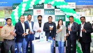 Officials during the Oppo Reno 7 series launch at Safari Mall.