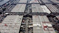 A view of Central de Abastos, one of the world's largest wholesale market complexes, in Mexico City, Mexico, July 13, 2020. REUTERS/Carlos Jasso/File Picture
