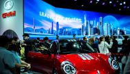 EV car Good Cat by Ora, a brand by Great Wall Motors, is displayed at the Bangkok International Motor Show in Bangkok, Thailand, March 22, 2022. Picture taken March 22, 2022. REUTERS/Athit Perawongmetha