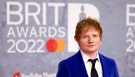 Ed Sheeran poses as he arrives for the Brit Awards at the O2 Arena in London, Britain, February 8, 2022 REUTERS/Tom Nicholson/File Photo