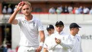 Reuters file photo of England bowler Stuart Broad 
