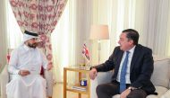 Ambassador of the United Kingdom to the State of Qatar HE John Wilkes 