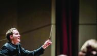 File photo of German conductor David Niemann.


