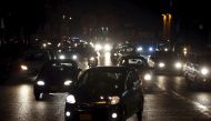 FILE PHOTO: Vehicles move along a road in Karachi, Pakistan, January 15, 2016. REUTERS/Akhtar Soomro/File Photo
