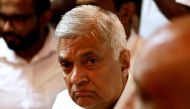 Sri Lankan Prime Minister Ranil Wickremesinghe arrives at a Buddhist temple after his swearing-in ceremony amid the country's economic crisis, in Colombo, Sri Lanka, May 12, 2022. Reuters/Dinuka Liyanawatte/File Photo/File Photo