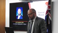 Australian Ambassador H E Jonathan Muir at the event.
