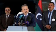 Farhat Bengdara, newly appointed as chairman of the Libyan state National Oil Corporation (NOC), at a news conference in Tripoli, Libya, July 14, 2022. (REUTERS/Hazem Ahmed)