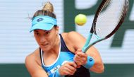 Montenegro's Danka Kovinic in action. Reuters/Pascal Rossignol