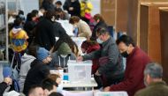 People vote during a referendum on a new Chilean constitution in Valparaiso, Chile, September 4, 2022. (REUTERS/Rodrigo Garrido)