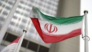 Iranian flag flies in front of the UN office building, housing IAEA headquarters, amid the coronavirus disease (COVID-19) pandemic, in Vienna, Austria, May 24, 2021. REUTERS/Lisi Niesner

