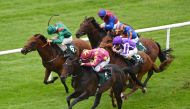 Jassim bin Ali Al Attiyah-owned colt Al Riffa earned an impressive win at The Curragh. Pic: Racingfotos