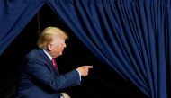 Former US president Donald Trump holds a rally in Youngstown, Ohio, US, September 17, 2022.  REUTERS/Gaelen Morse 