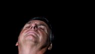 Brazil's President and presidential candidate Jair Bolsonaro speaks after the results of the first round of Brazil's presidential election, at the Alvorada Palace in Brasilia, Brazil October 2, 2022. Reuters/Ueslei Marcelino
