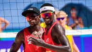 Qatar’s Cherif Younousse (right) and Ahmed Tijan will compete for Dubai Challenge title this week. 