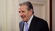 In this file photo taken on May 16, 2022, Paul Pelosi, husband of US House Speaker Nancy Pelosi, arrives for a reception honoring Greek Prime Minister Kyriakos Mitsotakis and his wife Mareva Mitsotakis in the East Room of the White House in Washington, DC. (Photo by CHIP SOMODEVILLA / GETTY IMAGES NORTH AMERICA / AFP)