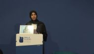 Assistant Foreign Minister H E Lolwah bint Rashid Al Khater addressing the Safety of Journalists: Protecting Media to Protect Democracy High-Level Conference in Vienna.