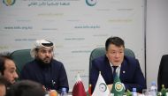Dr. Masoud Jarallah Al Marri, Director of the Food Security Department, chairing Executive Council of the Islamic Organization for Food Security meeting in Astana, Kazakhstan. 