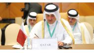 President of the Administrative Control and Transparency Authority H E Hamad bin Nasser Al Misned chairing Qatar’s delegation to the meeting in Jeddah, Saudi Arabia. 
