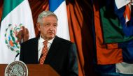 Mexico's President Andres Manuel Lopez Obrador looks on during Chilean President Gabriel Boric's official visit to Mexico at the National Palace, in Mexico City, Mexico, November 23, 2022. REUTERS/Henry Romero/File Photo