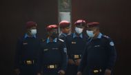 Nepal police personnel stands guard at the entrance of Central Jail where Charles Sobhraj is kept in Kathmandu, Nepal December 22, 2022. Reuters/Navesh Chitrakar