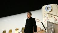 US Secretary of State Antony Blinken arrives at Henri Coanda airport, in Bucarest, Romania, on November 29, 2022, ahead of a NATO meeting. File Photo / Reuters
