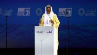 United Arab Emirates' Industry Minister Sultan Ahmed Al Jaber speaks during the Abu Dhabi International Petroleum Exhibition and Conference (ADIPEC) in Abu Dhabi, United Arab Emirates, October 31, 2022. (REUTERS/Amr Alfiky)