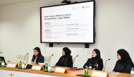  Panellists during QICDRC’s book launch event.