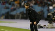 AC Milan v Inter Milan - King Fahd Stadium, Riyadh, Saudi Arabia - January 18, 2023 Inter Milan coach Simone Inzaghi REUTERS/Ahmed Yosri