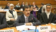 Secretary-General of the Ministry of Foreign Affairs H E Dr. Ahmad Hassan Al Hammadi attending the high-level pledging event on the humanitarian crisis in Yemen, held in Geneva.