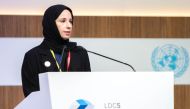 Minister of Education and Higher Education H E Buthaina bint Ali Al Jabr Al Nuaimi