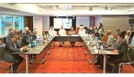 Participants during the ministerial roundtable discussion by Education Above All Foundation (EAA) and Qatar Fund For Development (QFFD).