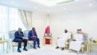 President of the Planning and Statistics Authority H E Dr. Saleh bin Mohammed Al Nabit meeting with Director-General of National Statistics and Demography of the Republic of Senegal H E Aboubacar Sedikh Beye and the accompanying delegation.