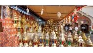 Traditional Ramadan lighting on sale in Doha. Pic: Salim Matramkot