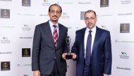 The United Development Company officials with the award.